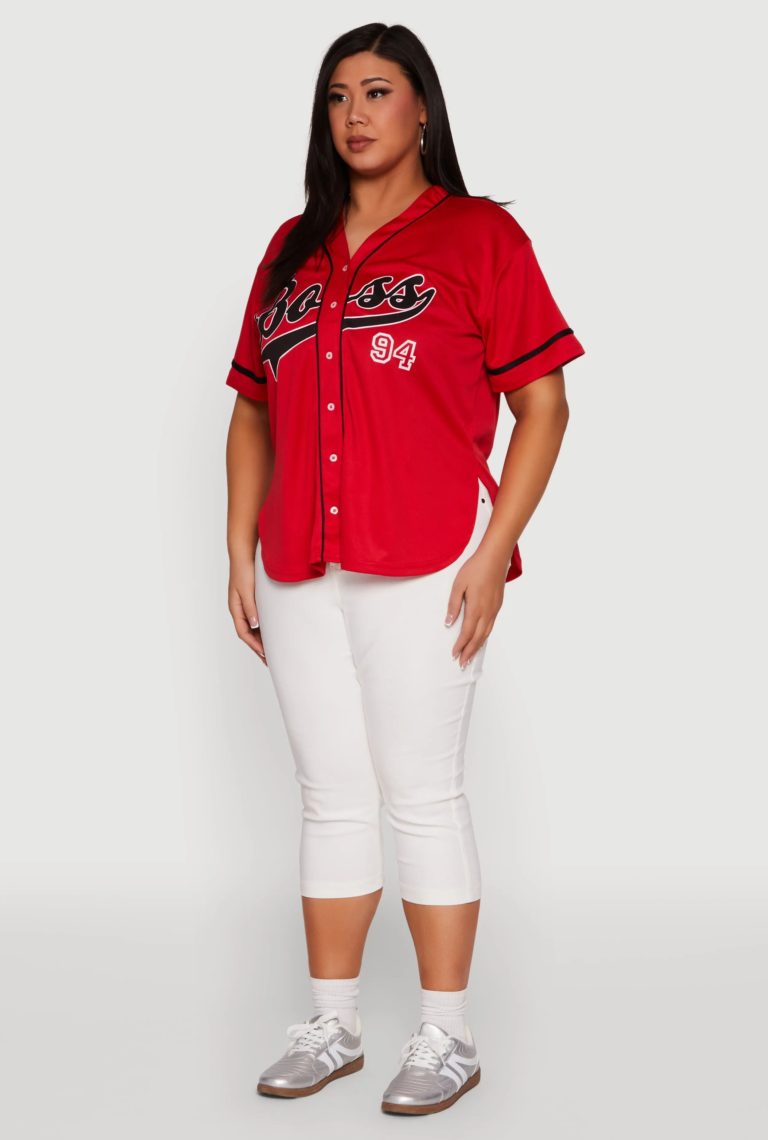 Plus Size Boss 94 Baseball Jersey sold by Rainbow product image thumbnail 5