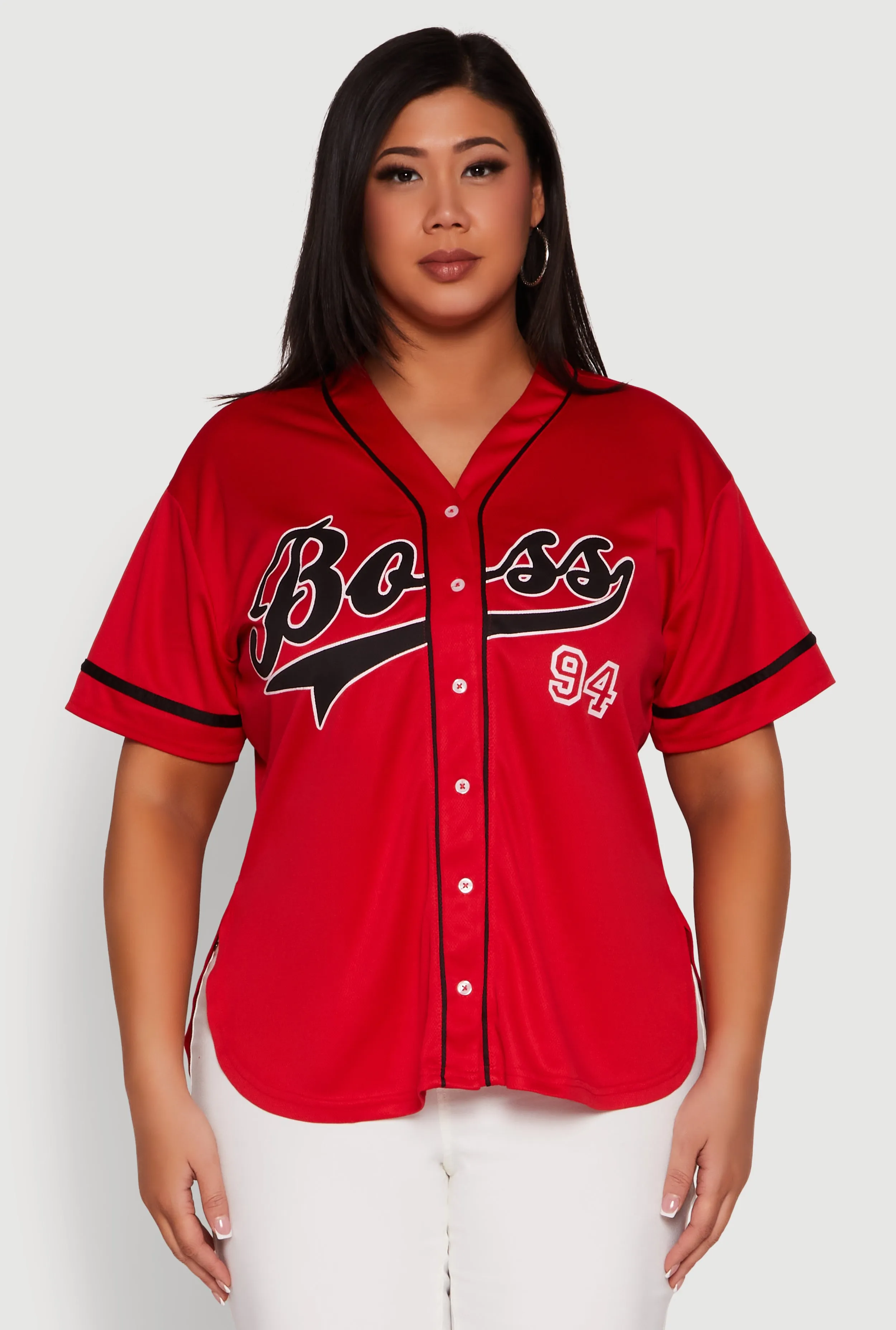 Plus Size Boss 94 Baseball Jersey sold by Rainbow product image thumbnail 2