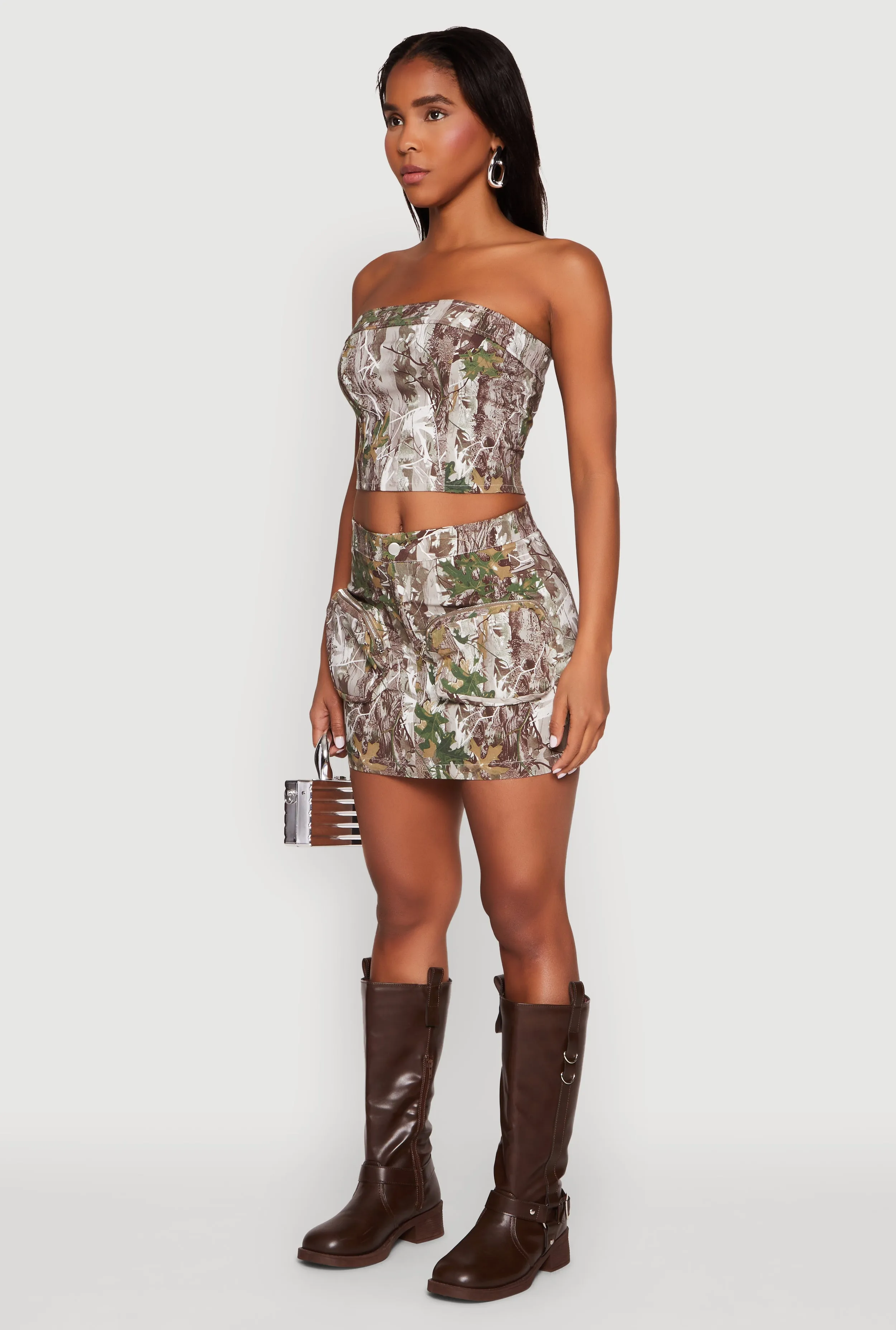 Hunter Camo Corset Tube Top sold by Rainbow product image thumbnail 5