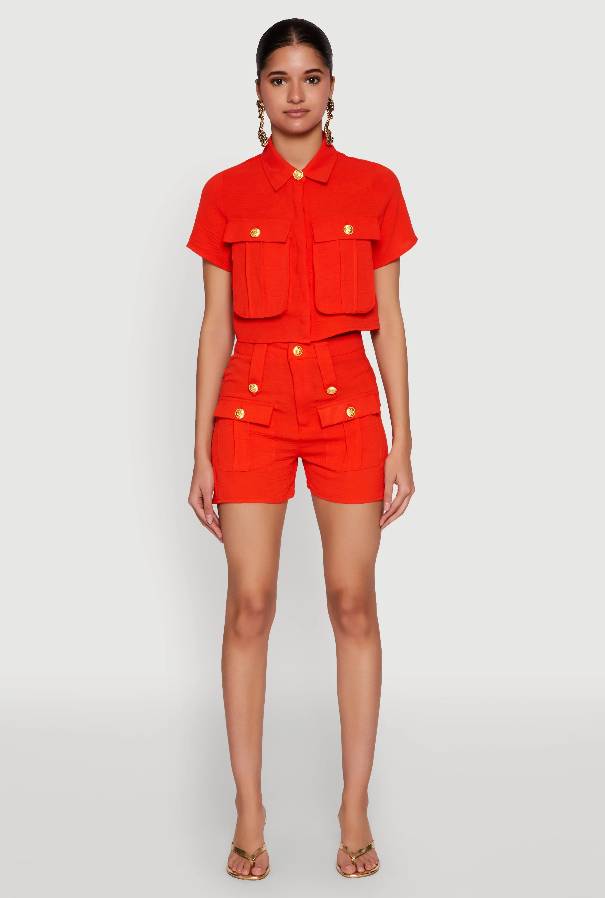 Airy Cargo Pocket Shorts sold by Rainbow product image thumbnail 2