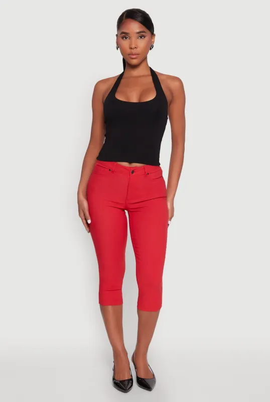 Skinny Hyperstretch Capri Pants sold by Rainbow