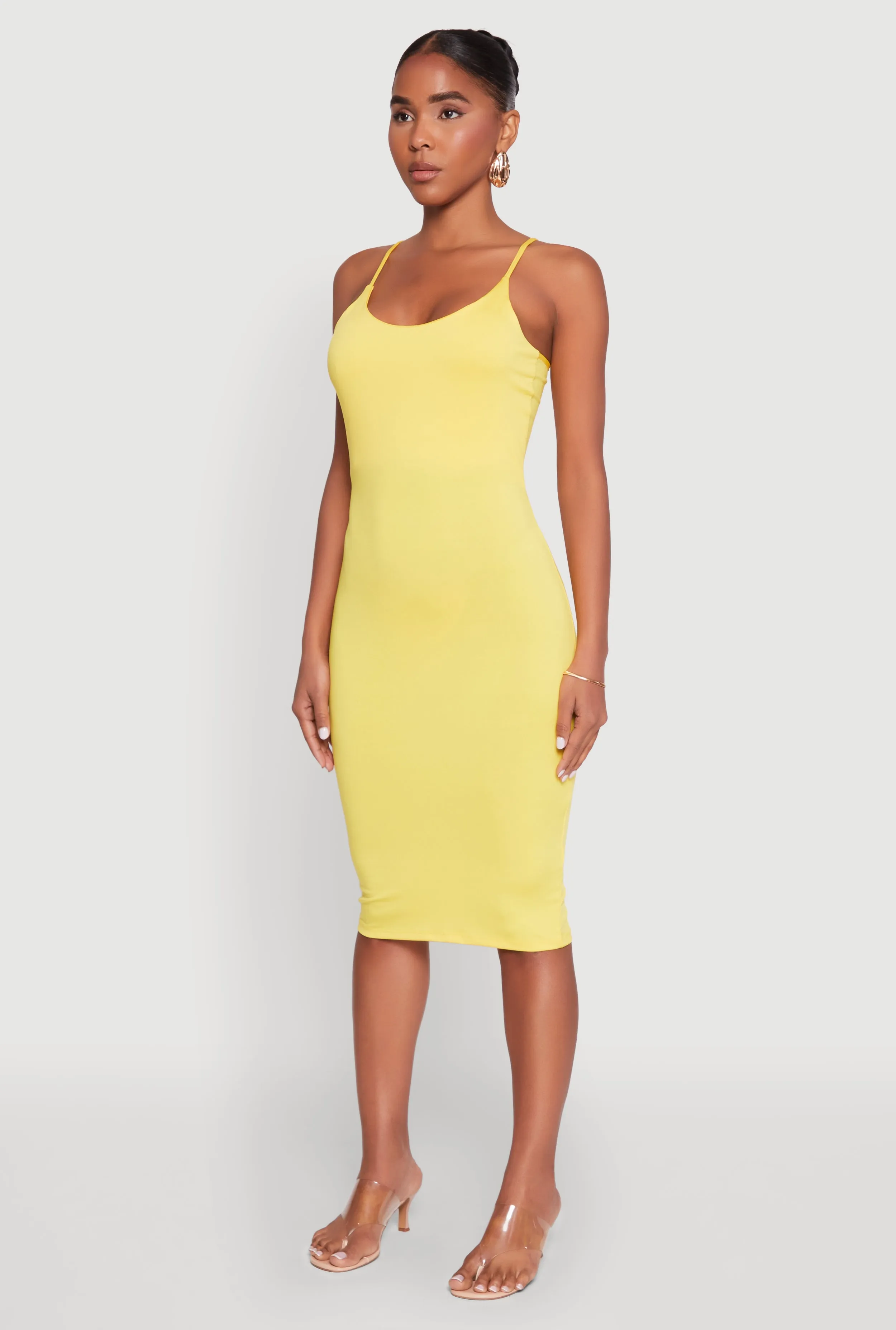 Scoop Neck Cami Dress sold by Rainbow product image thumbnail 3