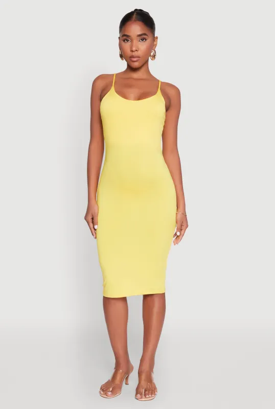 Scoop Neck Cami Dress sold by Rainbow