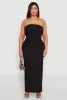 Plus Size Textured Knit Maxi Skirt sold by Rainbow