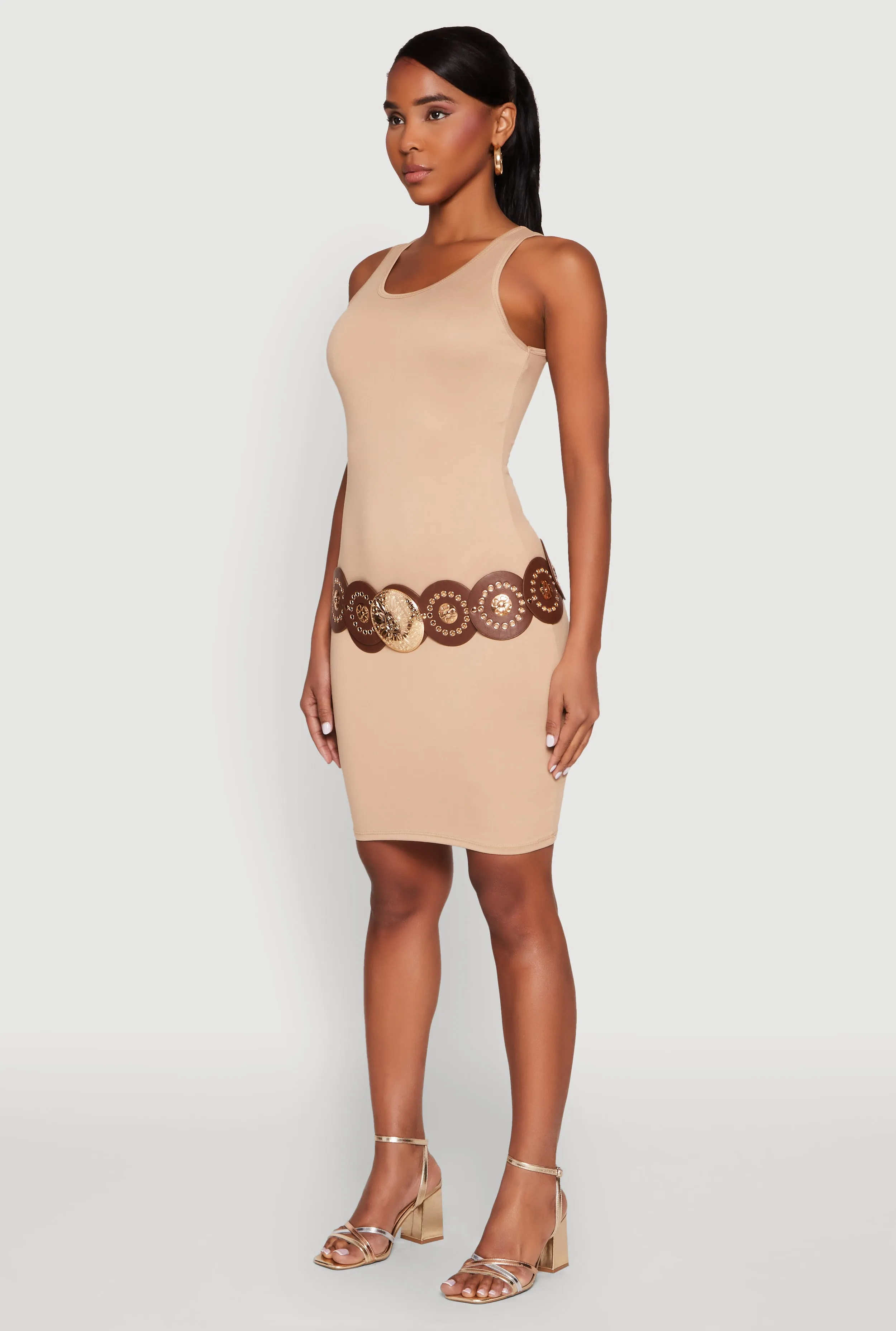 Scoop Neck Tank Dress sold by Rainbow product image thumbnail 3