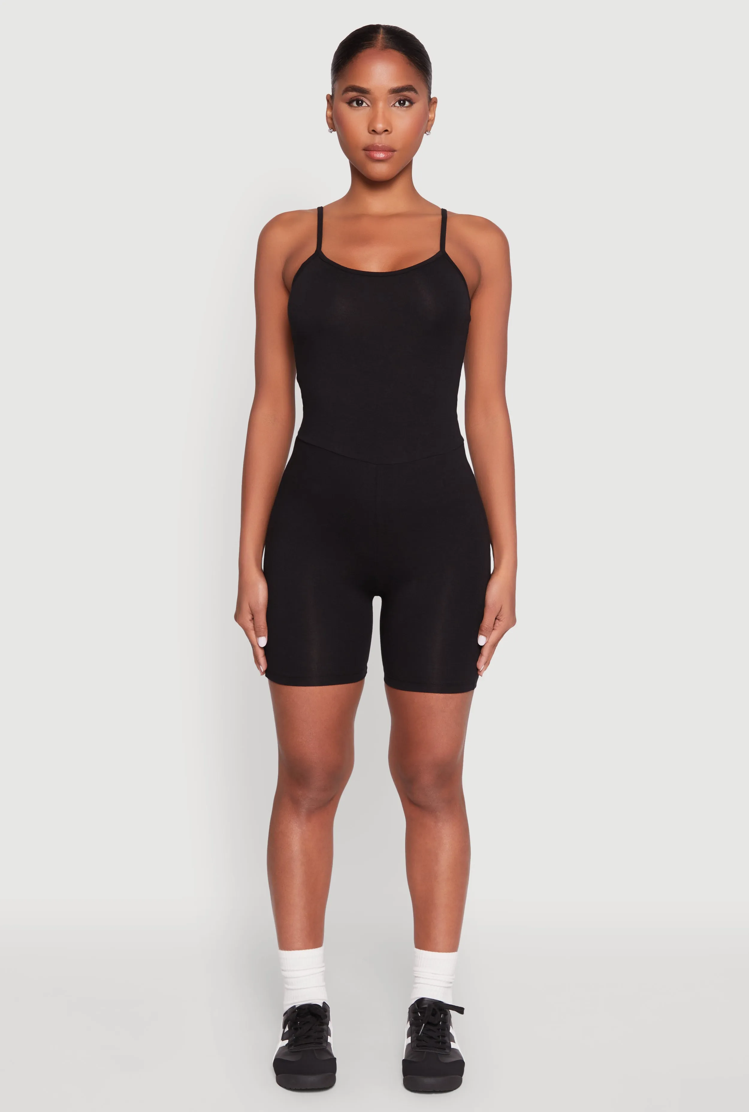 Cami Biker Romper sold by Rainbow product image thumbnail 2