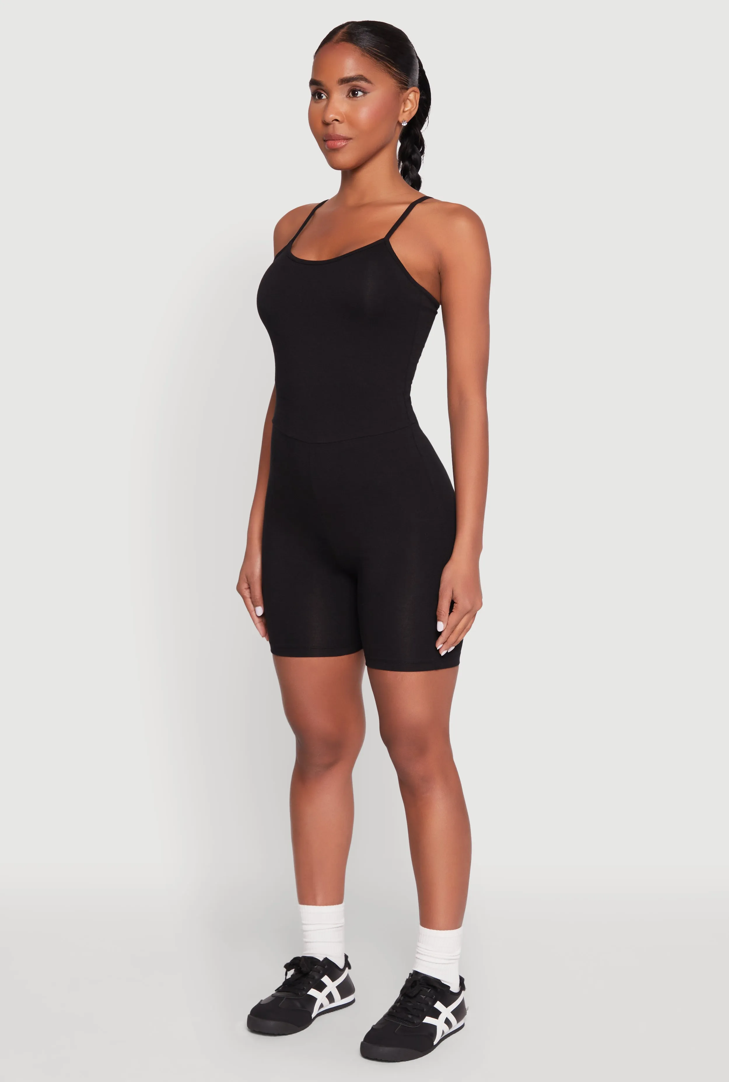 Cami Biker Romper sold by Rainbow product image thumbnail 3