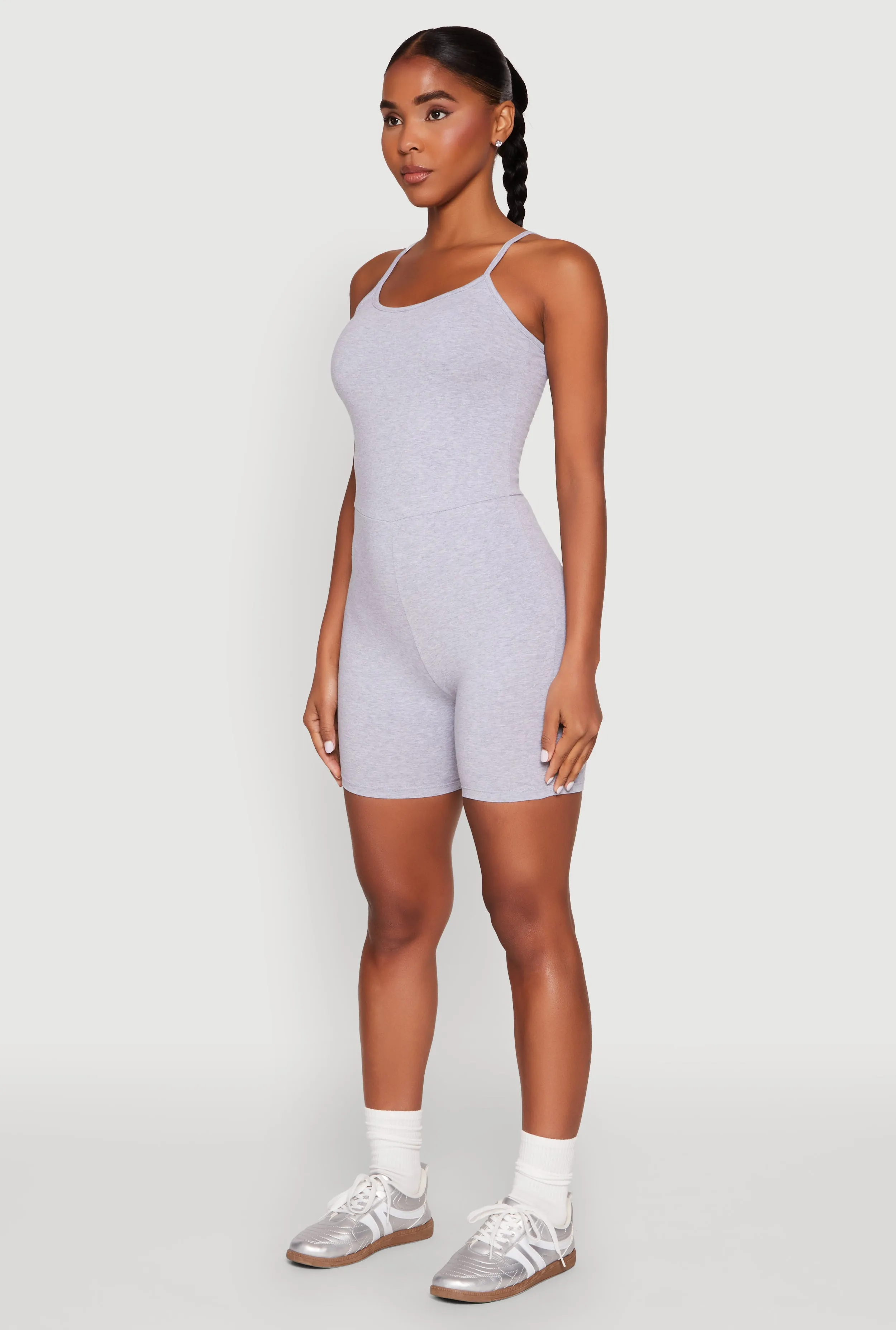 Cami Biker Romper sold by Rainbow product image thumbnail 3