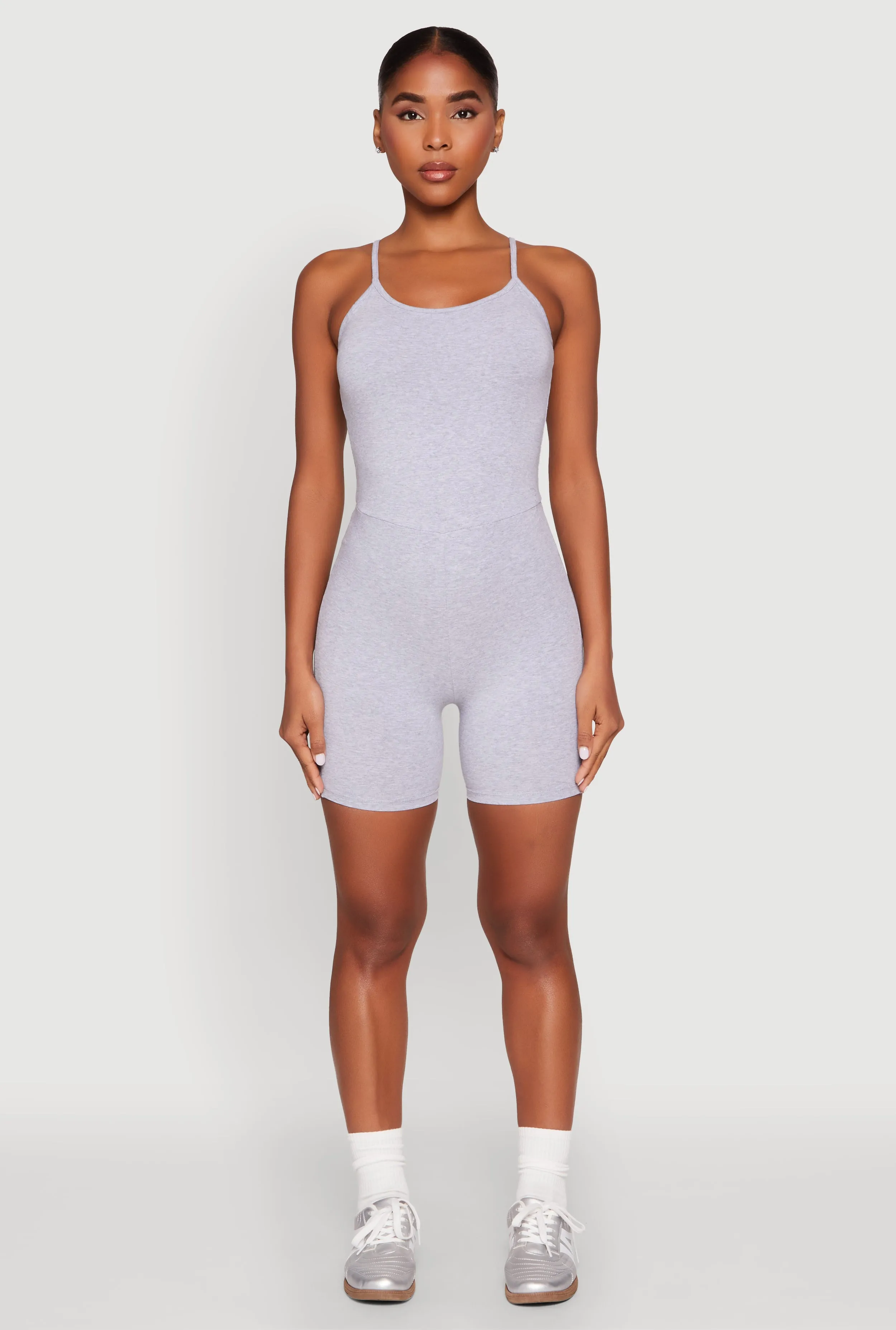 Cami Biker Romper sold by Rainbow product image thumbnail 2
