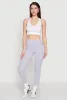 High Waist Cropped Pocket Leggings sold by Rainbow