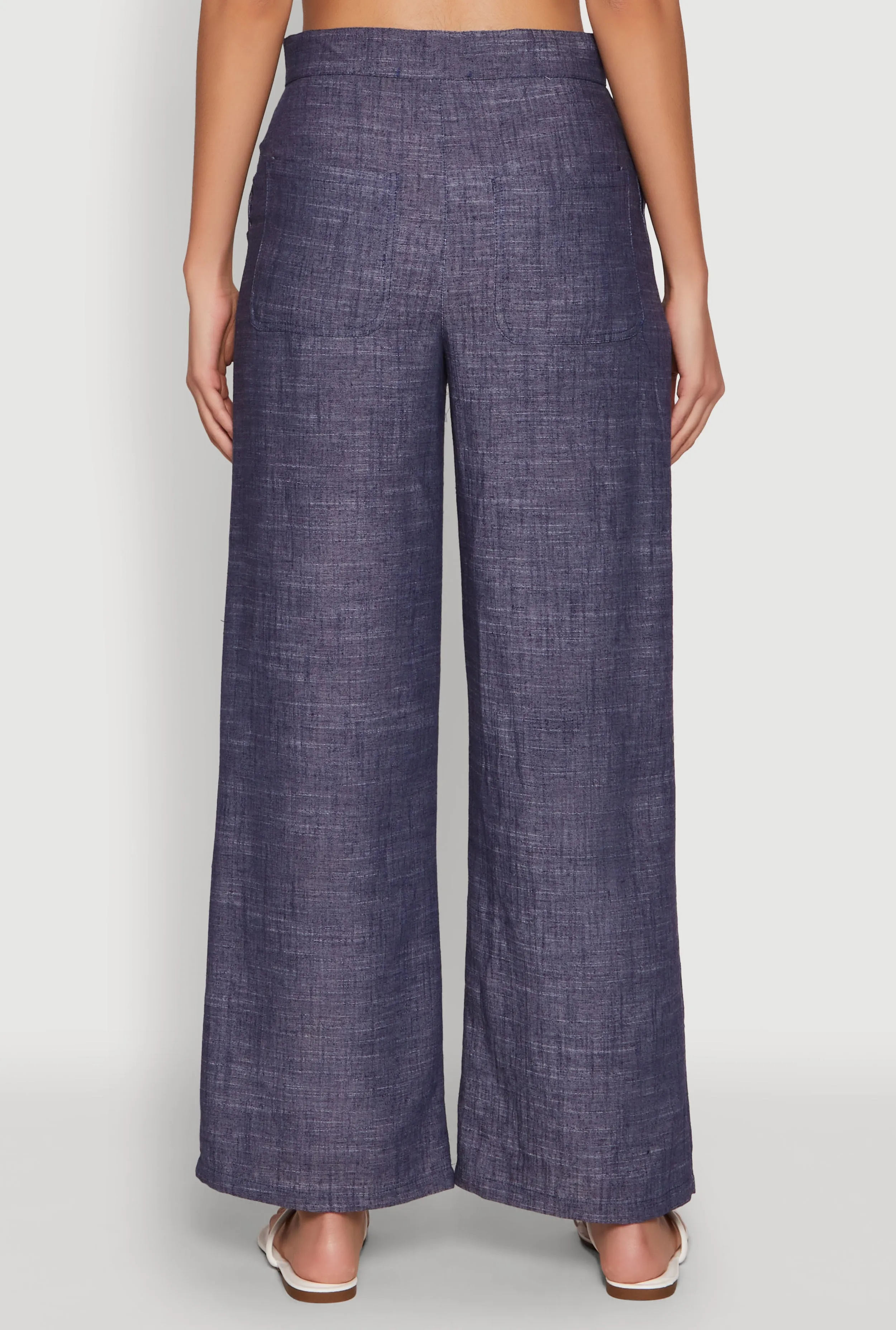 Linen High Waist Dress Pants sold by Rainbow product image thumbnail 5