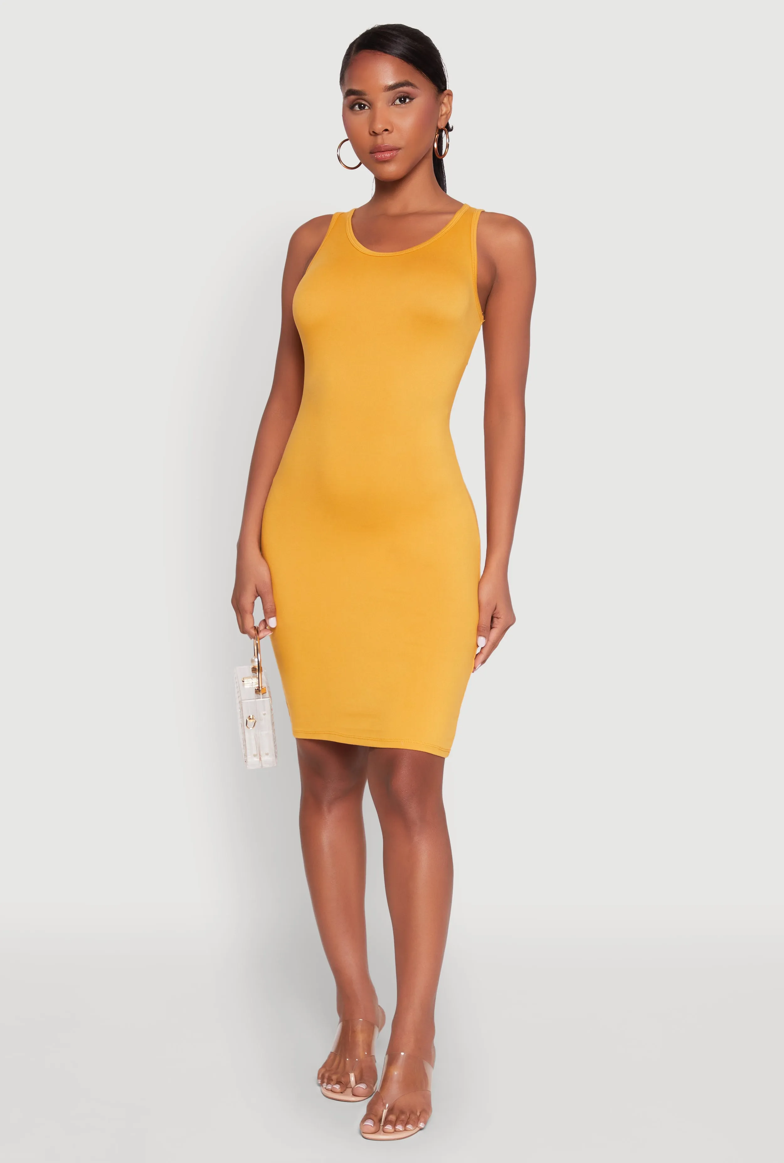 Scoop Neck Tank Dress sold by Rainbow