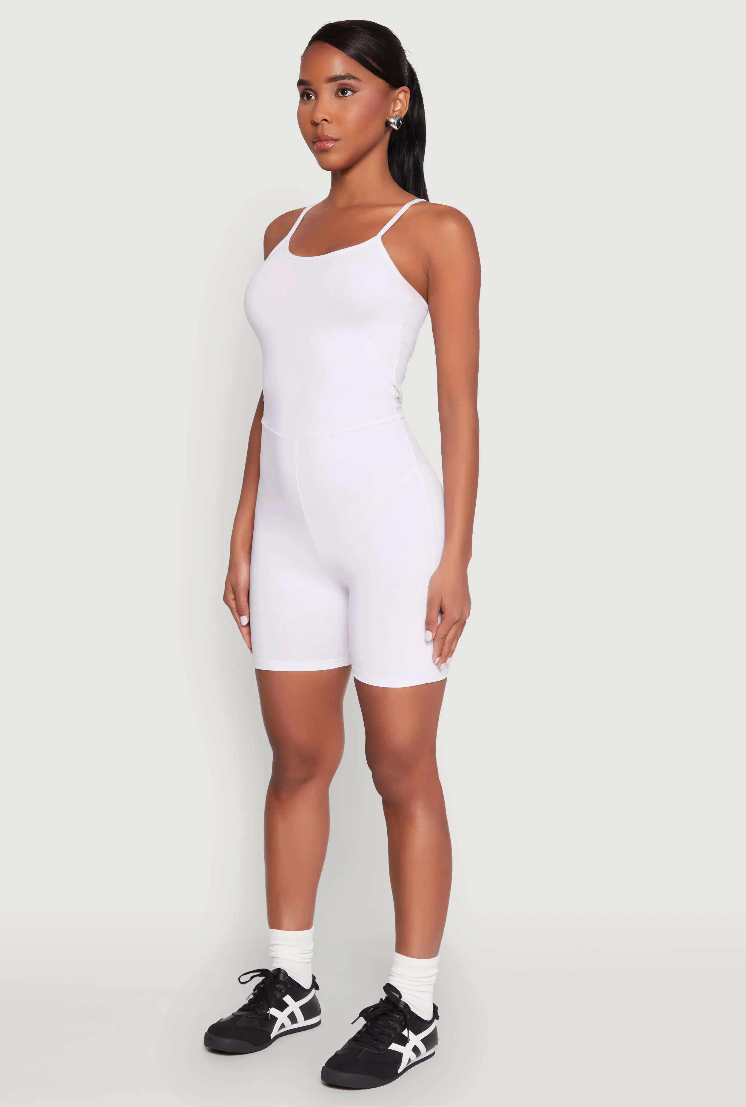 Cami Biker Romper sold by Rainbow product image thumbnail 3