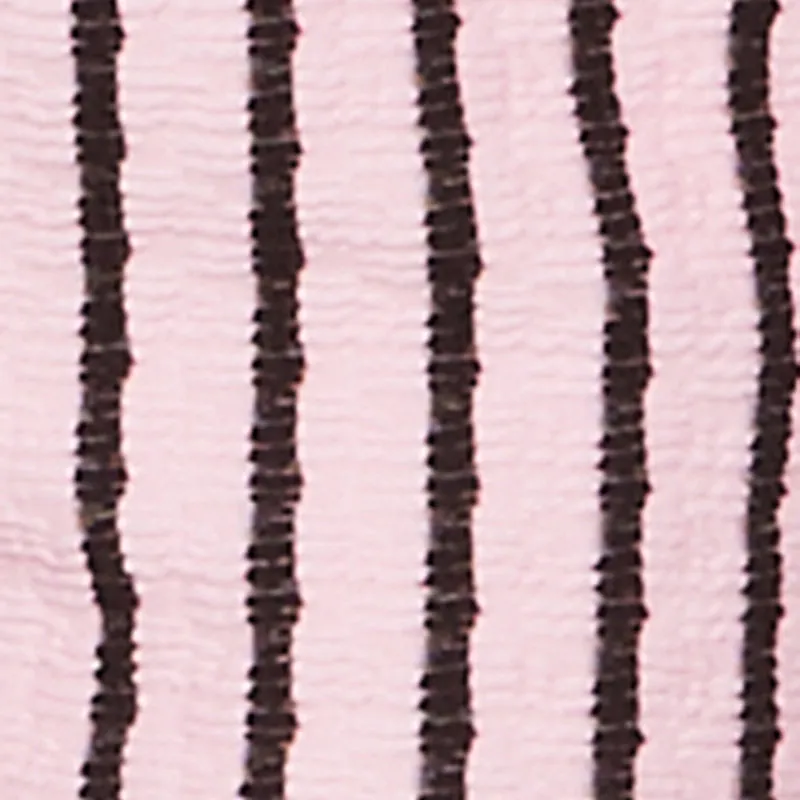 Striped Collared Crop Top sold by Rainbow product image thumbnail 4