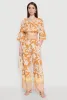 Spoon Jeans High Waisted Printed Pattern Palazzo Pants sold by Rainbow