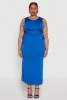 Plus Size Side Cut Out Maxi Dress sold by Rainbow