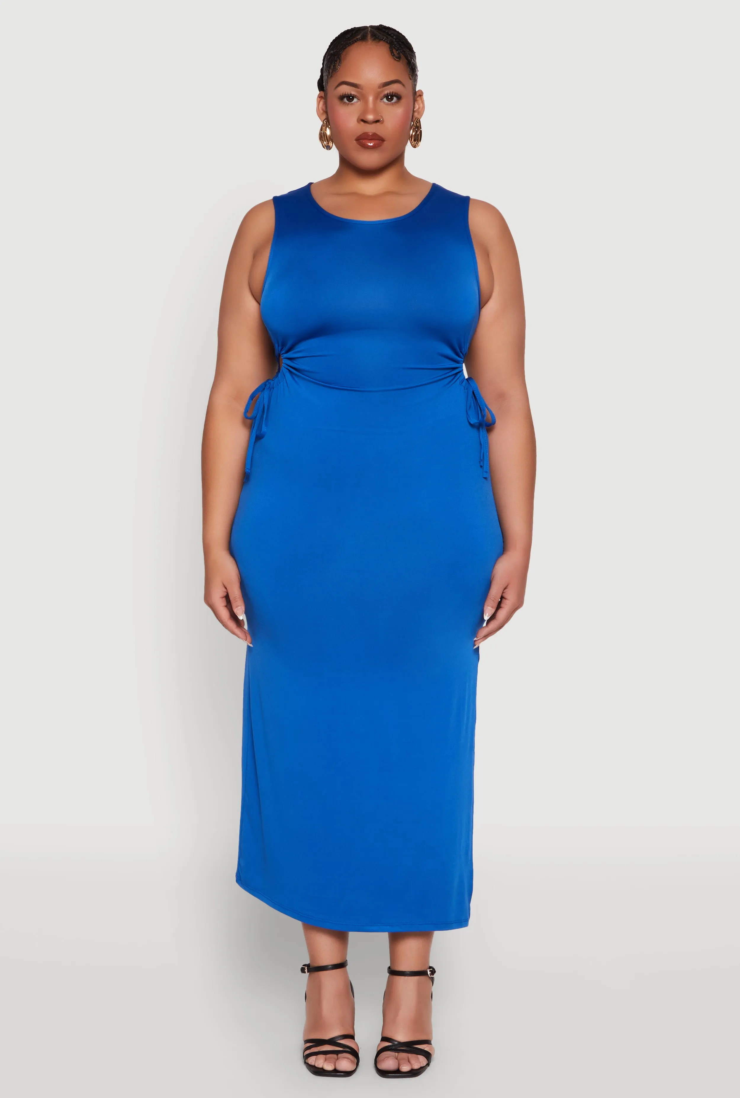 Plus Size Side Cut Out Maxi Dress sold by Rainbow product image thumbnail 2