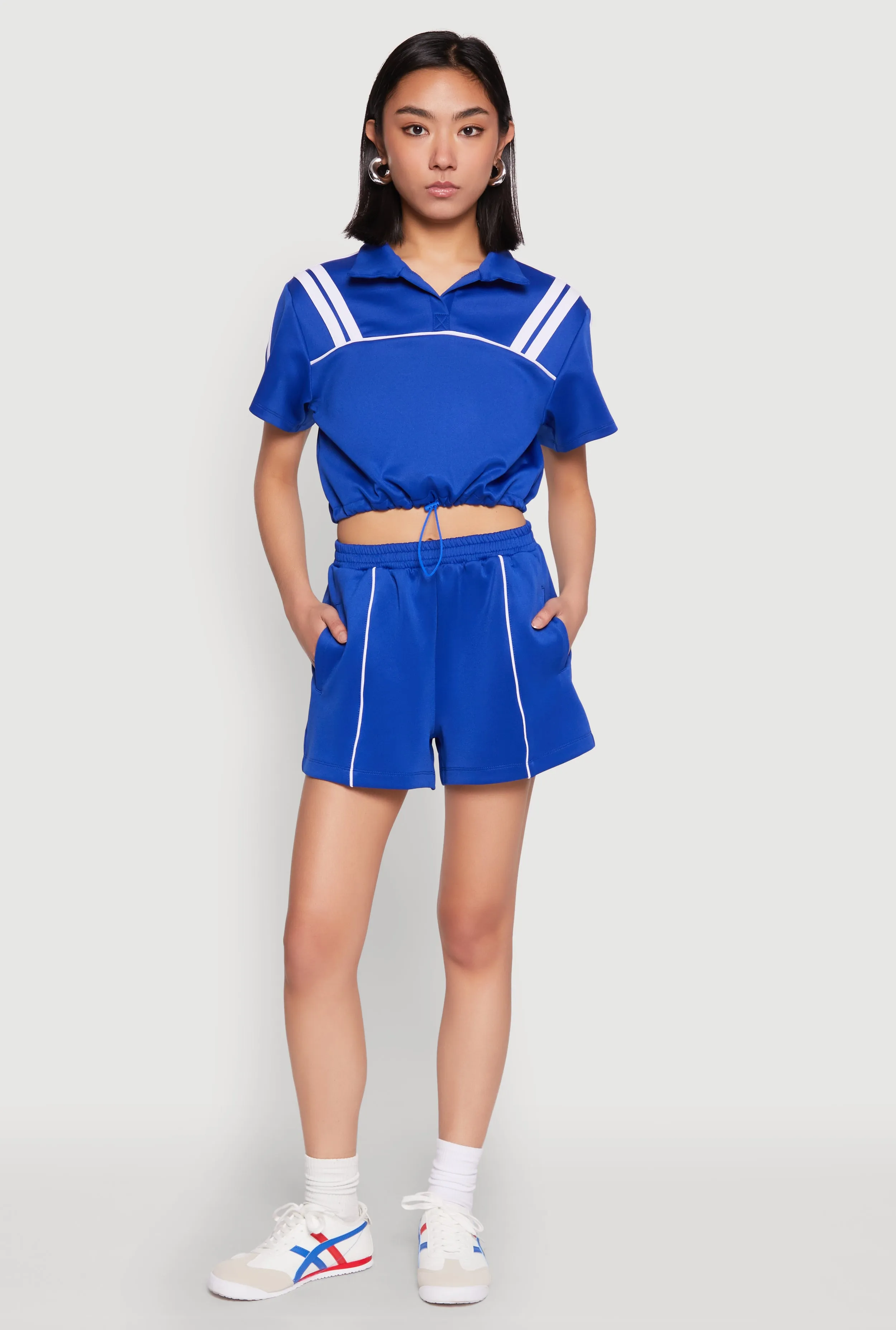 Contrast Piping Pocket Shorts sold by Rainbow product image thumbnail 2