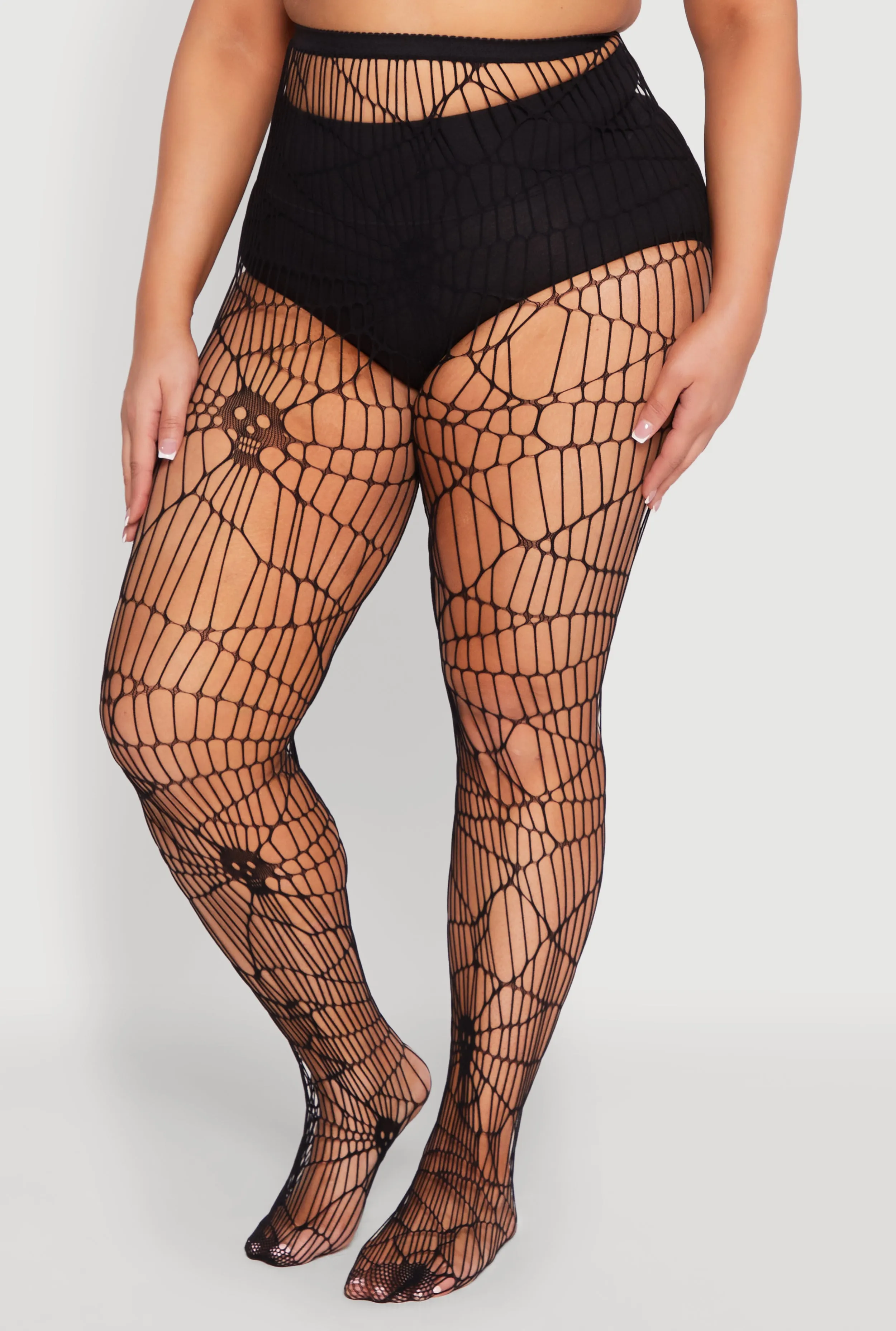 Plus Size Assorted Pattern Fishnet Tights sold by Rainbow product image thumbnail 2