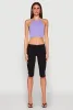 Daisy High Neck Cropped Tank Top sold by Rainbow