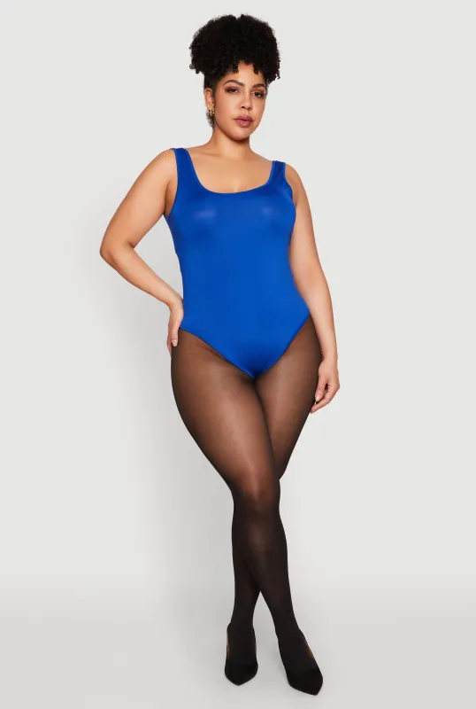 Plus Size Daisy Sleeveless Bodysuit sold by Rainbow