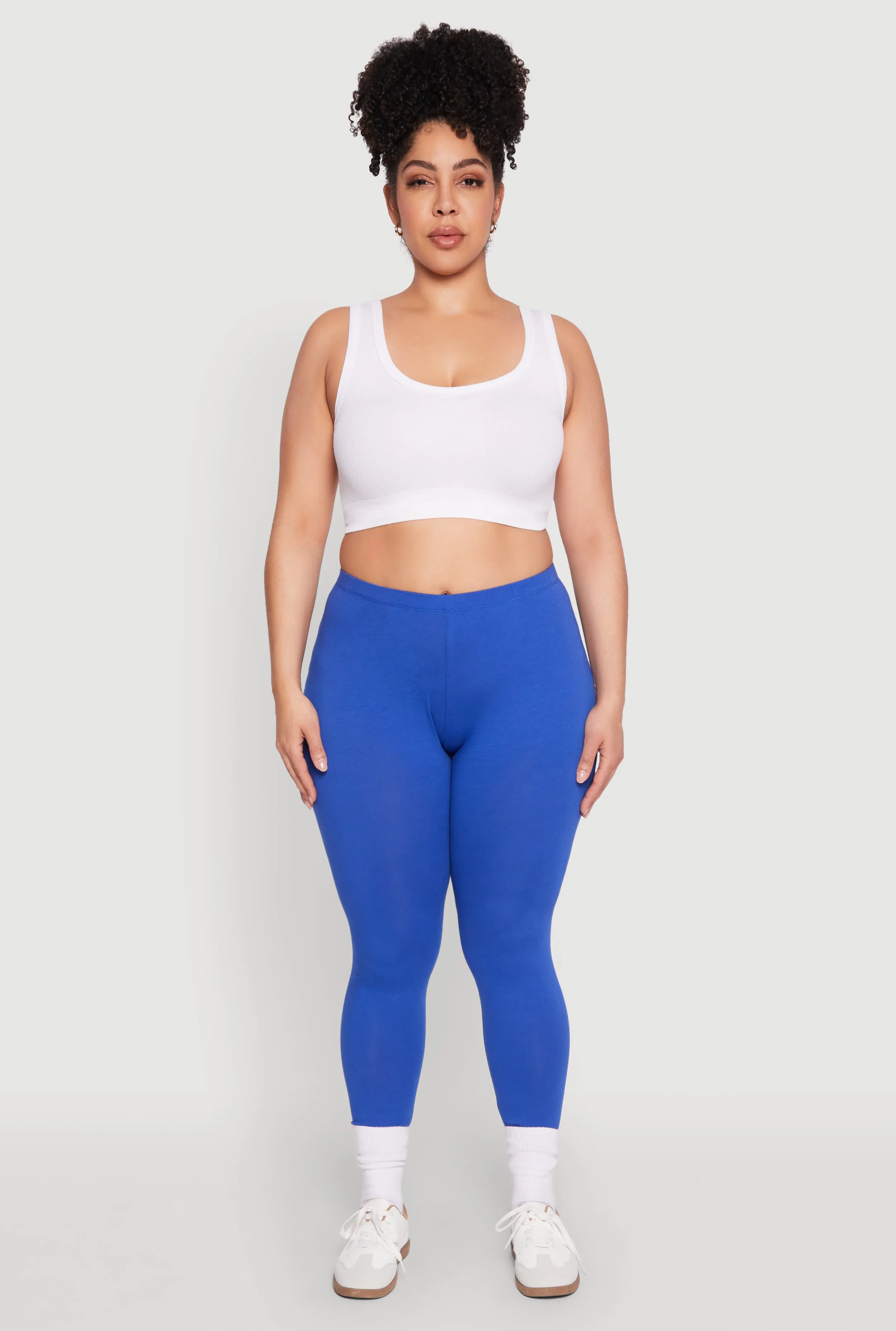 Plus Size High Waisted Leggings sold by Rainbow product image thumbnail 2