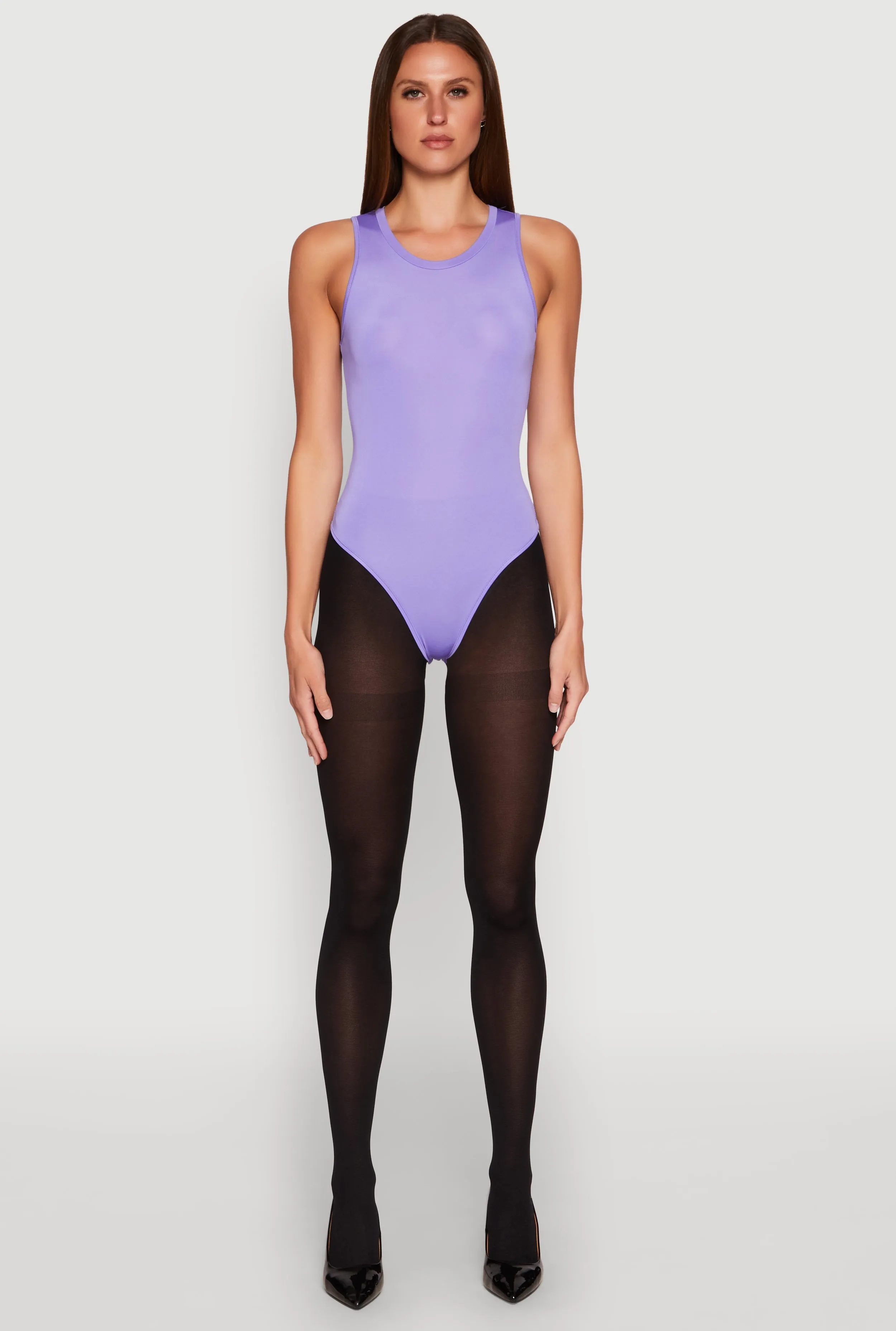 Daisy Crew Neck Tank Bodysuit sold by Rainbow