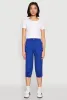 Toggle Drawstring Hem Cargo Capris sold by Rainbow