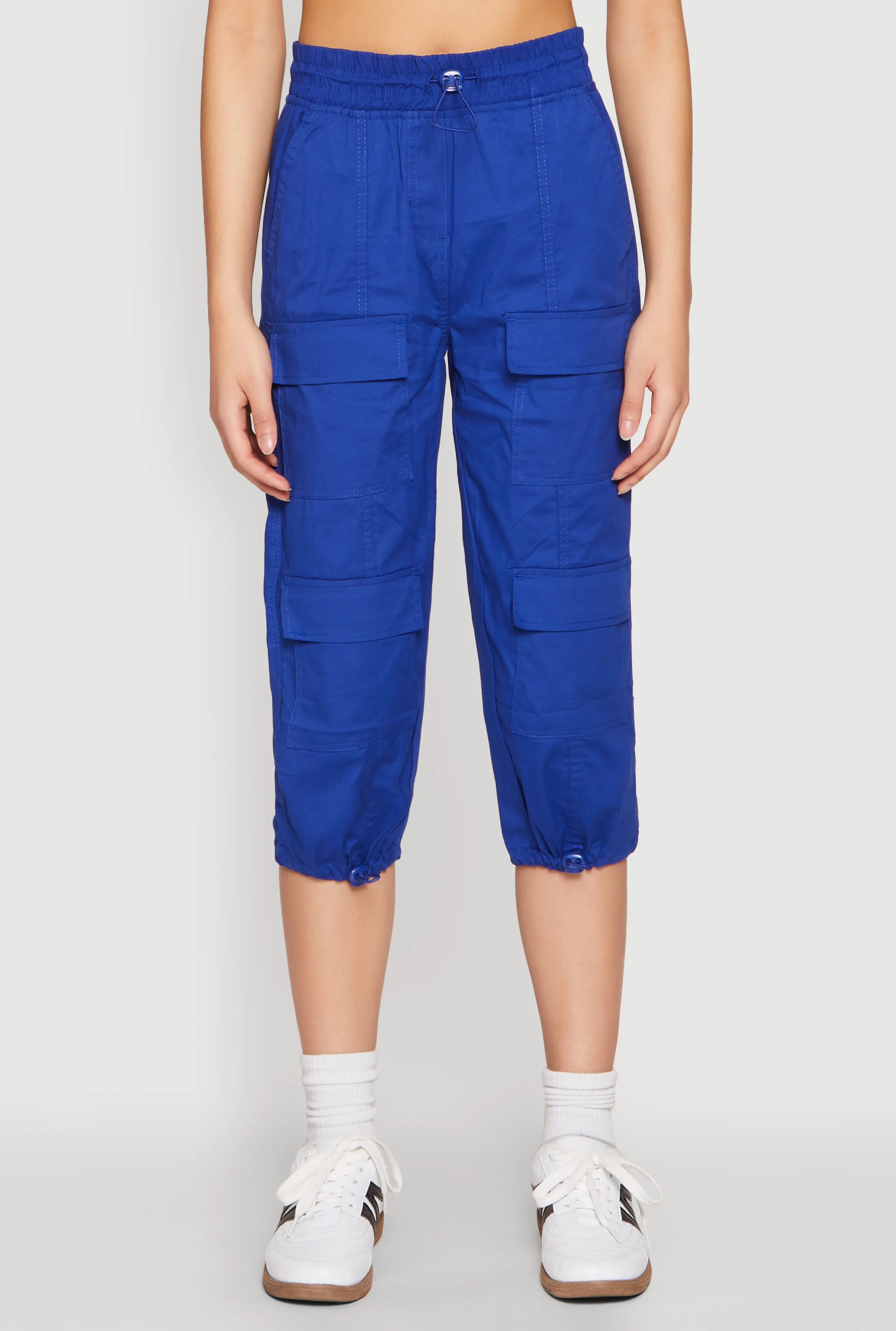 Toggle Drawstring Hem Cargo Capris sold by Rainbow product image thumbnail 5