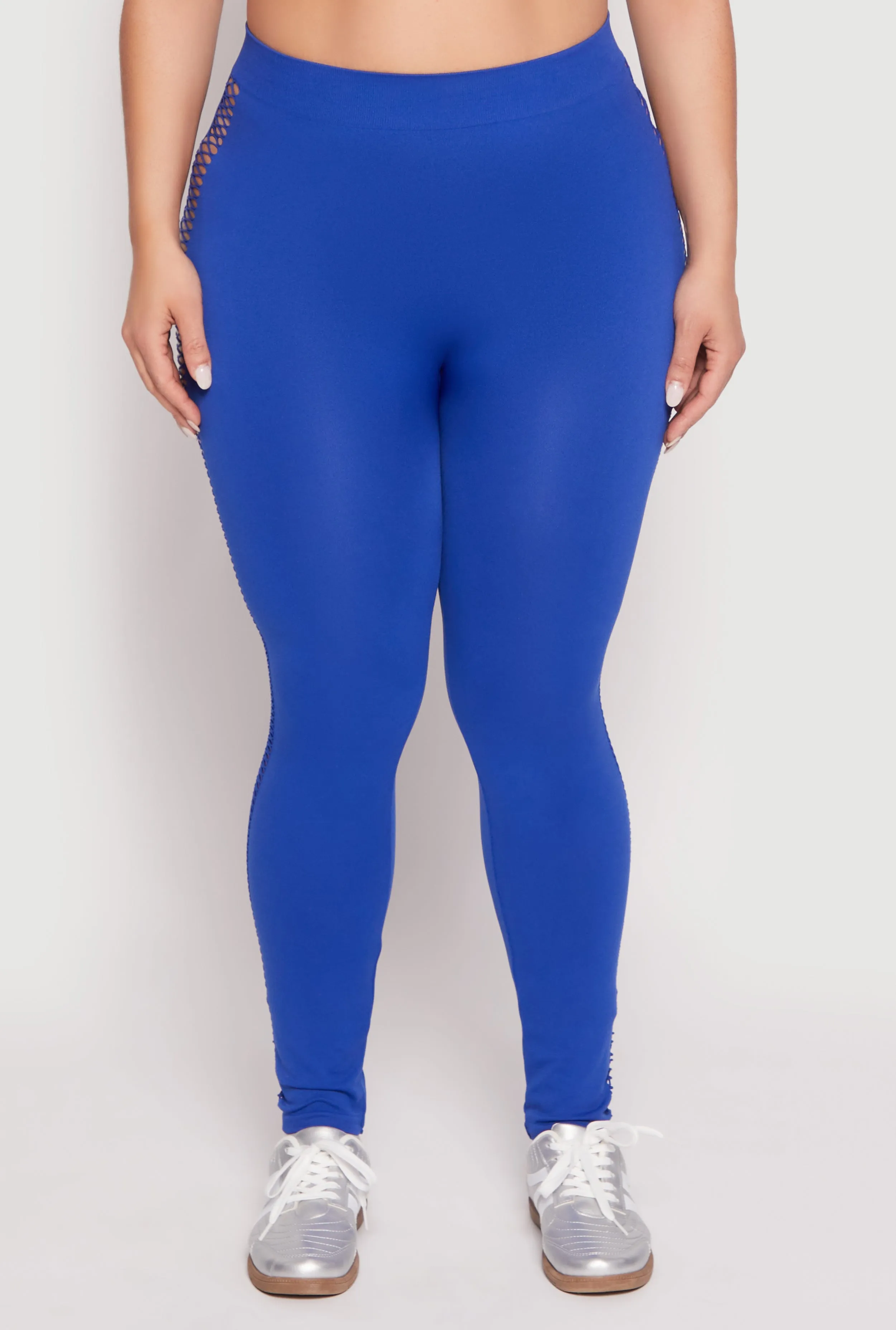 Plus Size Seamless Cut Out Side Leggings sold by Rainbow product image thumbnail 5