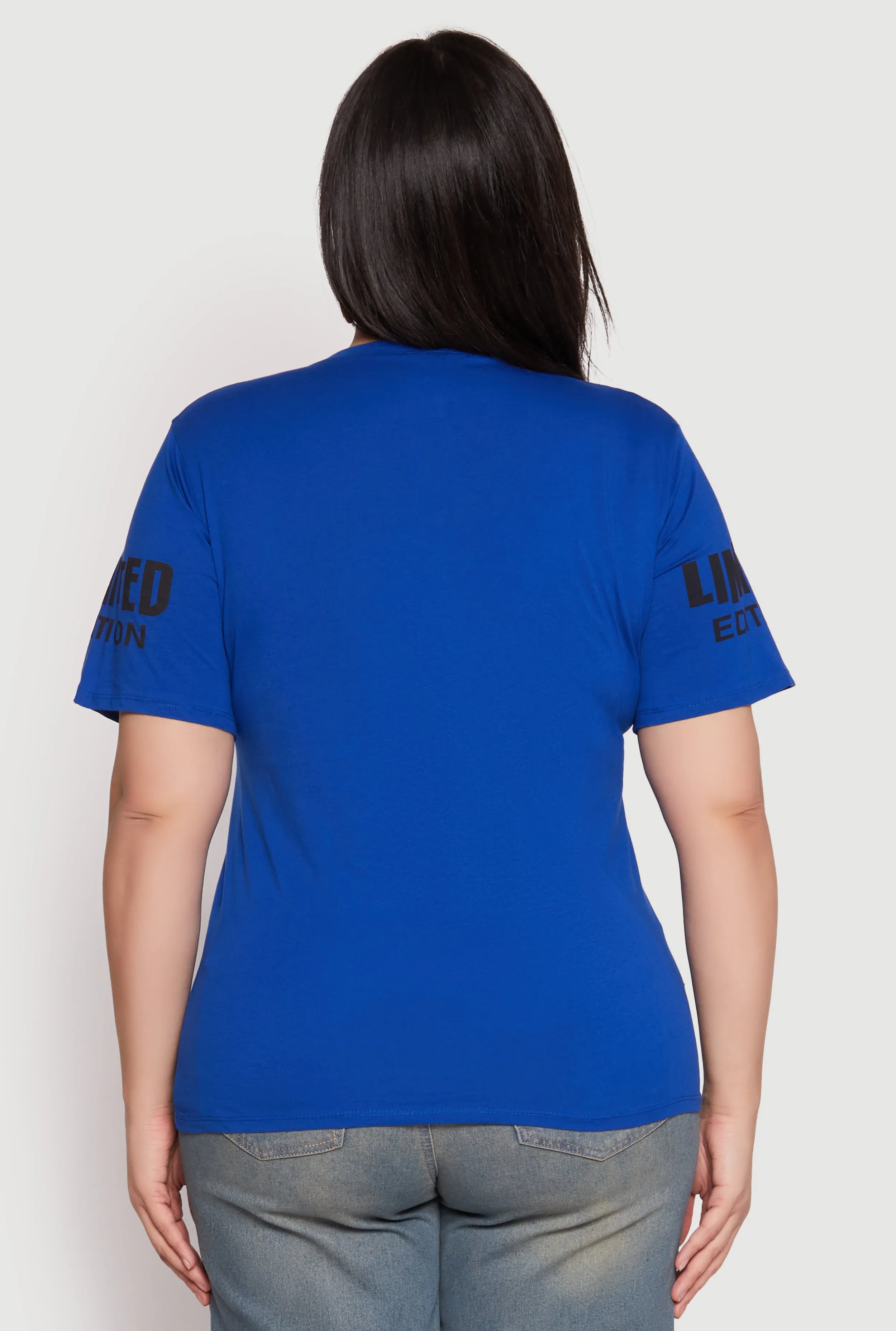 Plus Size Sequin Limited Edition Graphic Tee sold by Rainbow product image thumbnail 5