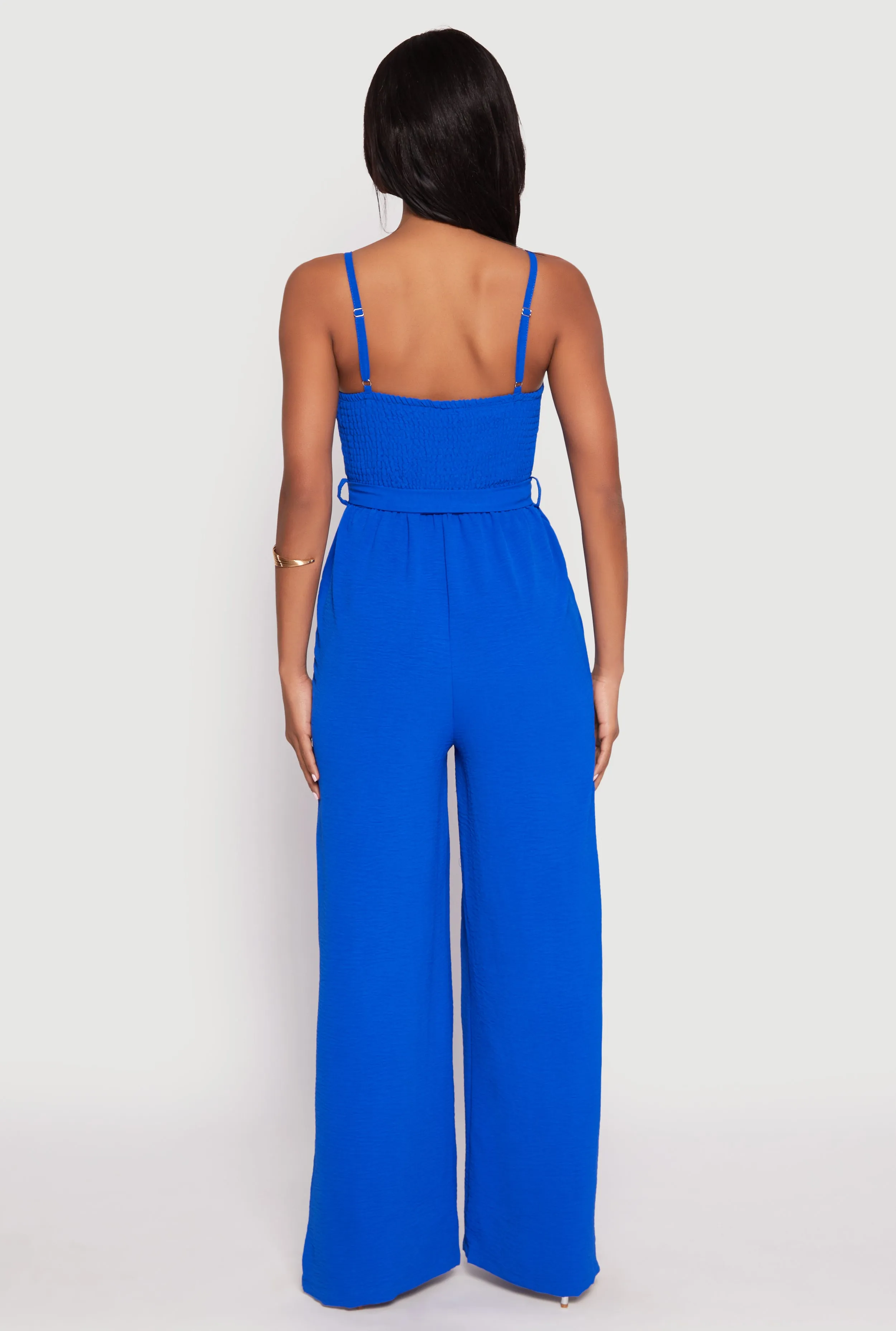 Tie Waist Belted Bustier Jumpsuit sold by Rainbow product image thumbnail 3