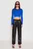 Daisy Long Sleeve High Neck Crop Top sold by Rainbow