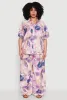 Plus Size Water Color Graphic Palazzo Pants sold by Rainbow
