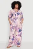 Plus Size Water Color Graphic Palazzo Pants sold by Rainbow