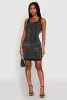 Greek Key Rhinestone Mini Dress sold by Rainbow