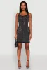 Greek Key Rhinestone Mini Dress sold by Rainbow