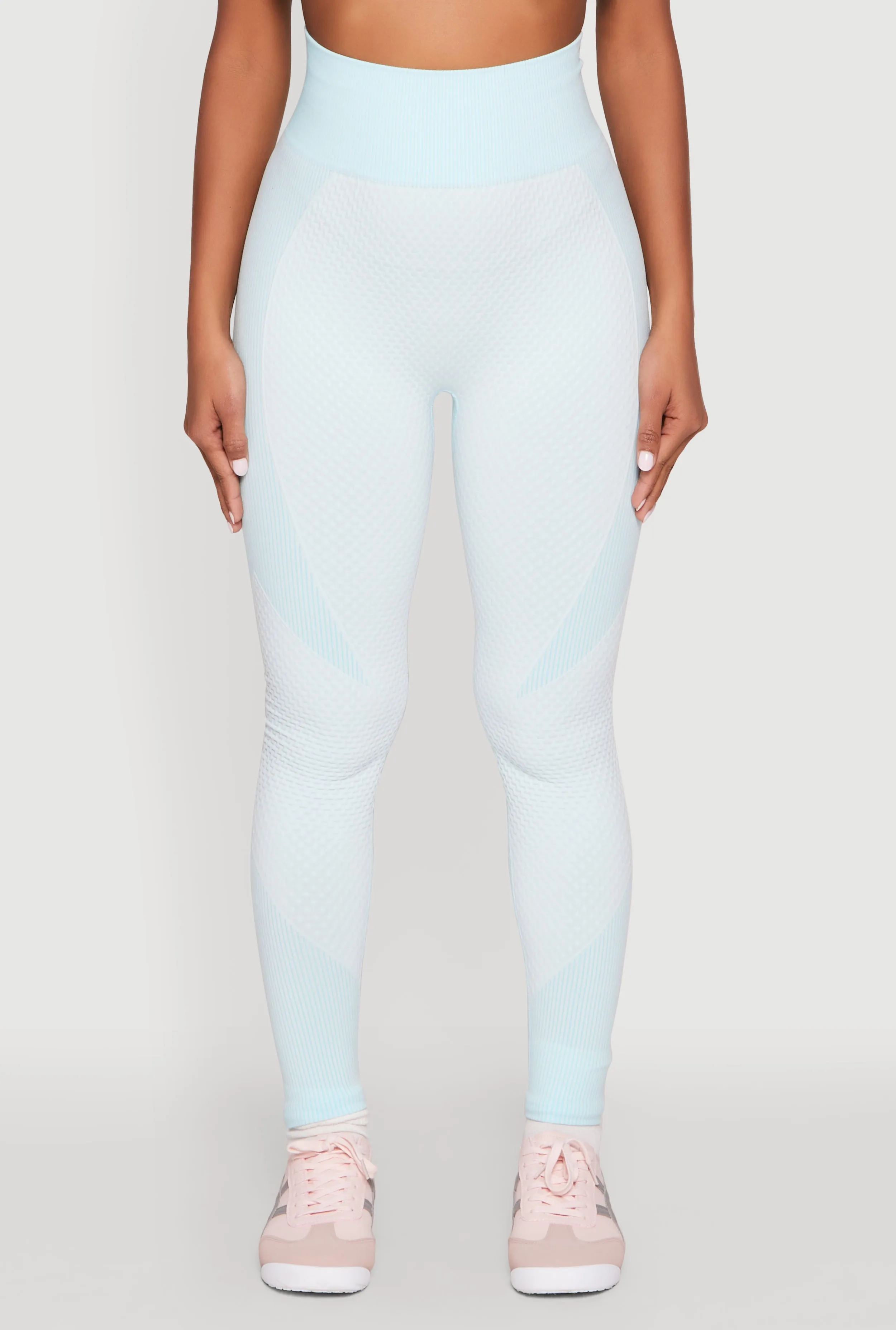 Striped Detail Two Tone Leggings sold by Rainbow product image thumbnail 3