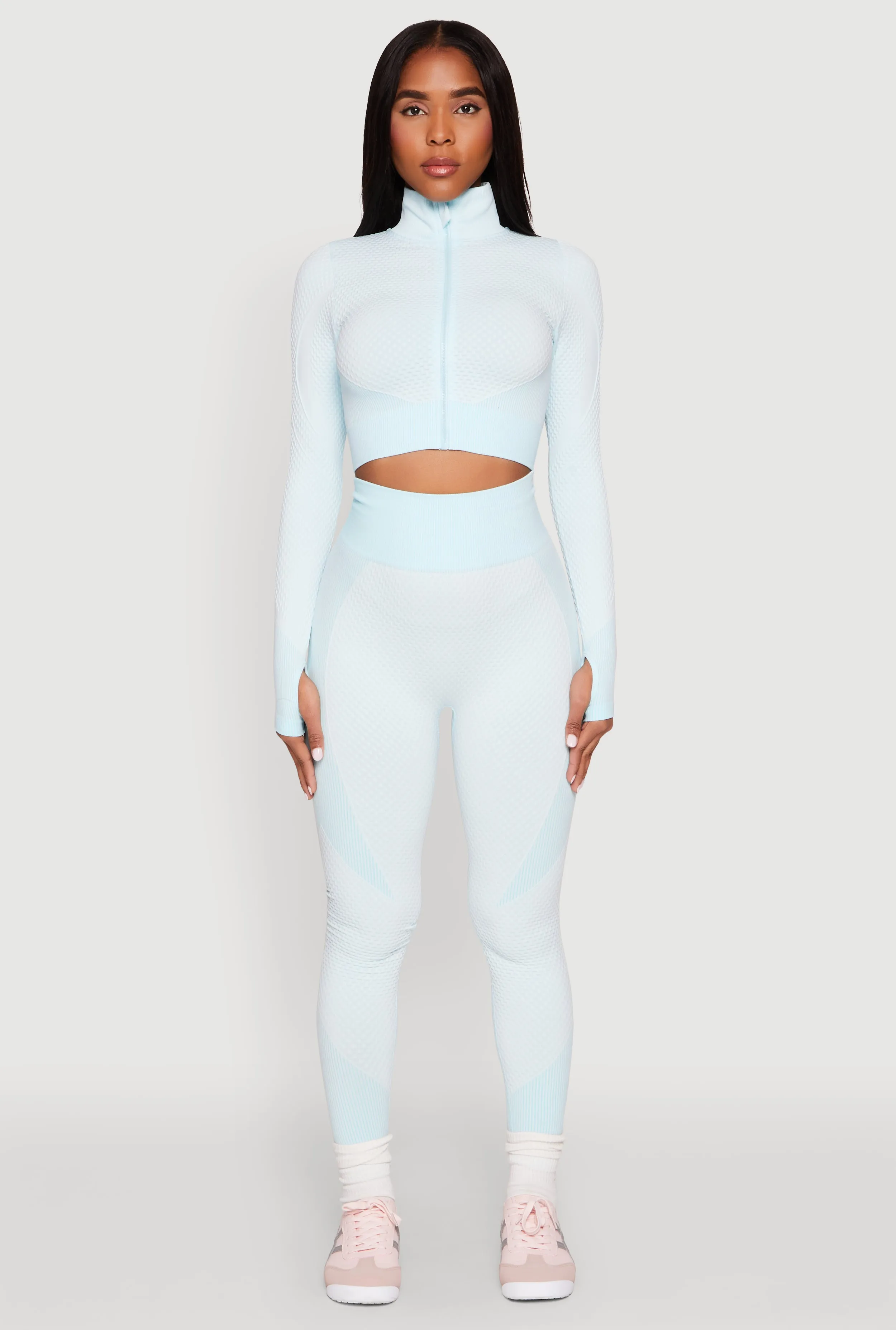 Striped Detail Two Tone Track Jacket sold by Rainbow product image thumbnail 2