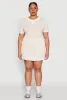 Plus Size Daisy Varsity Stripe Crop Polo Tee sold by Rainbow