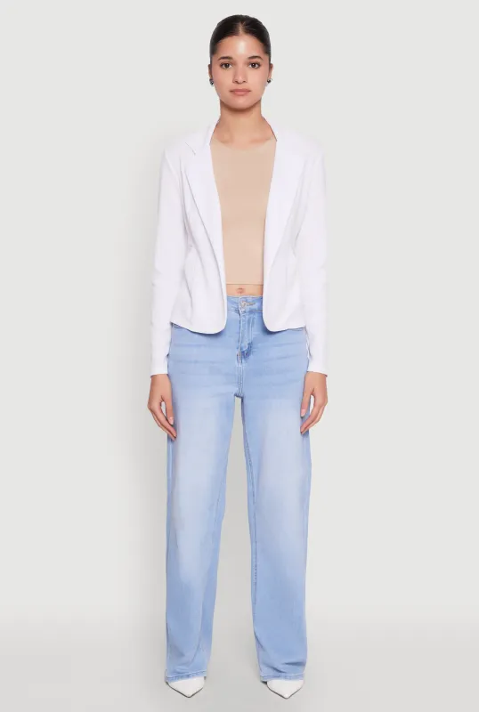 Open Front Pocket Blazer sold by Rainbow