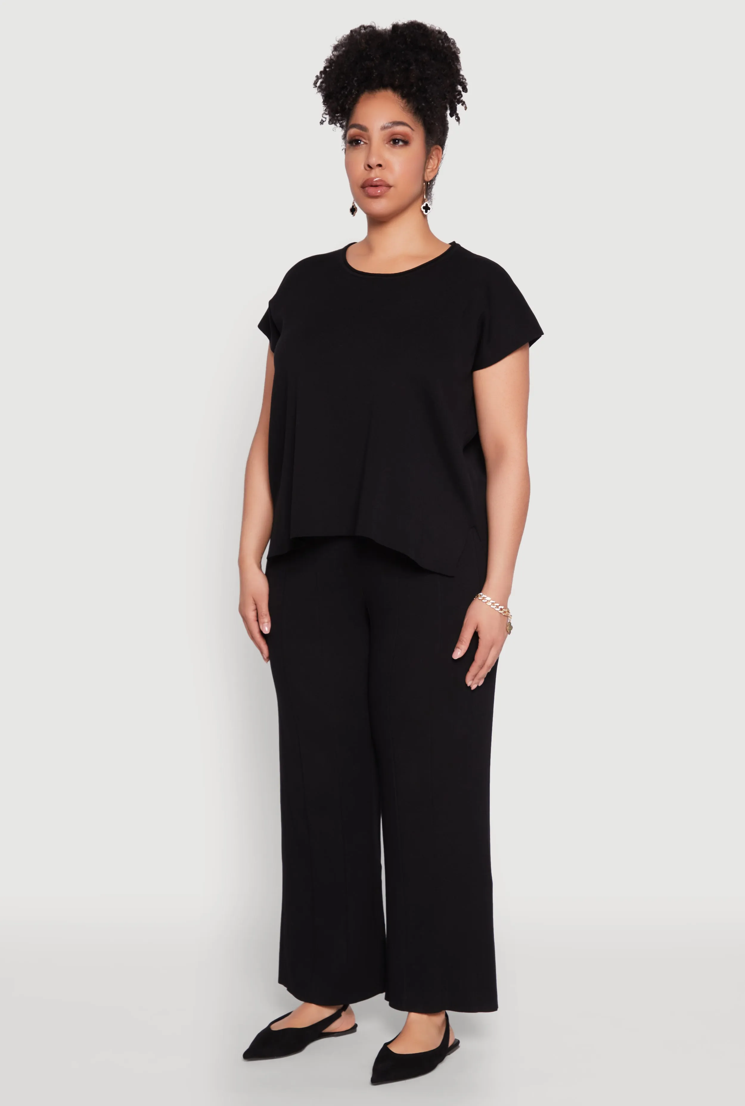 Plus Size Daisy Knitted Crew Neck Top sold by Rainbow product image thumbnail 5