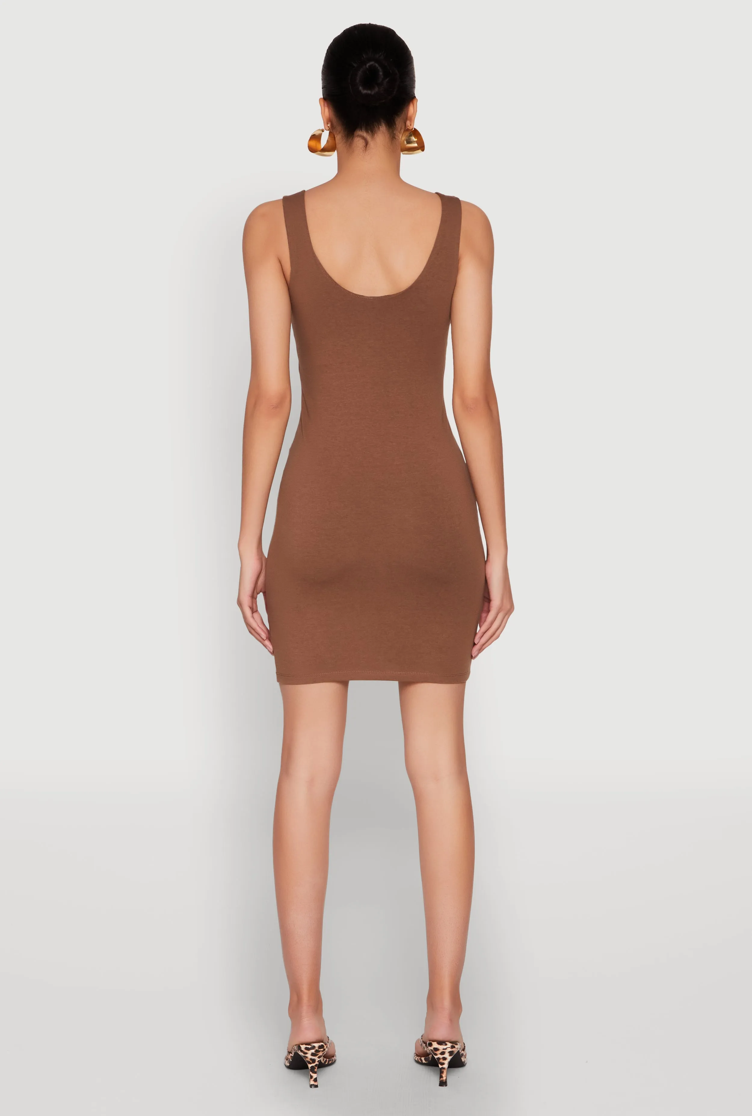 Scoop Neck Mini Tank Dress sold by Rainbow product image thumbnail 5