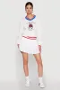 Varsity Stripe Waistband Tennis Skirt sold by Rainbow