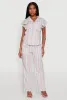 Striped Cap Sleeve Shirt sold by Rainbow