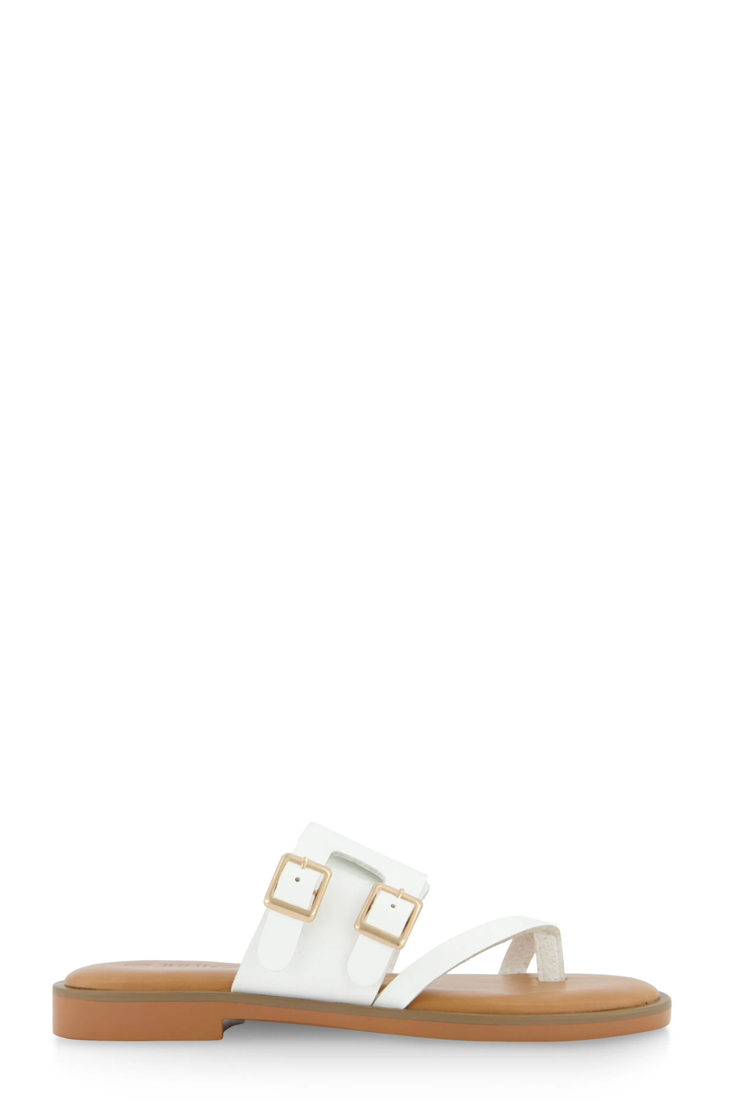 Double Buckle Toe Loop Slide Sandals sold by Rainbow product image thumbnail 2