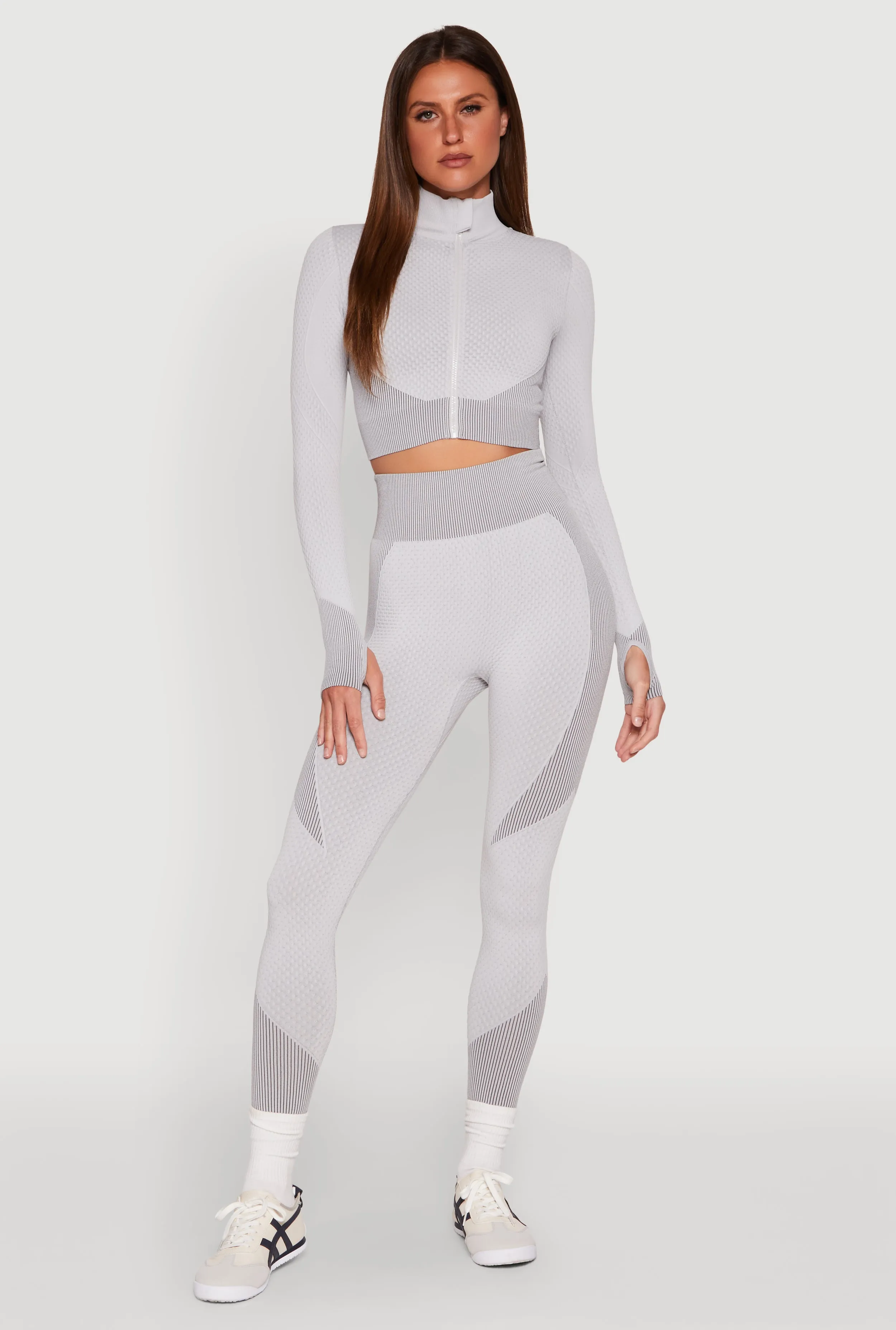 Striped Detail Two Tone Track Jacket sold by Rainbow product image thumbnail 3