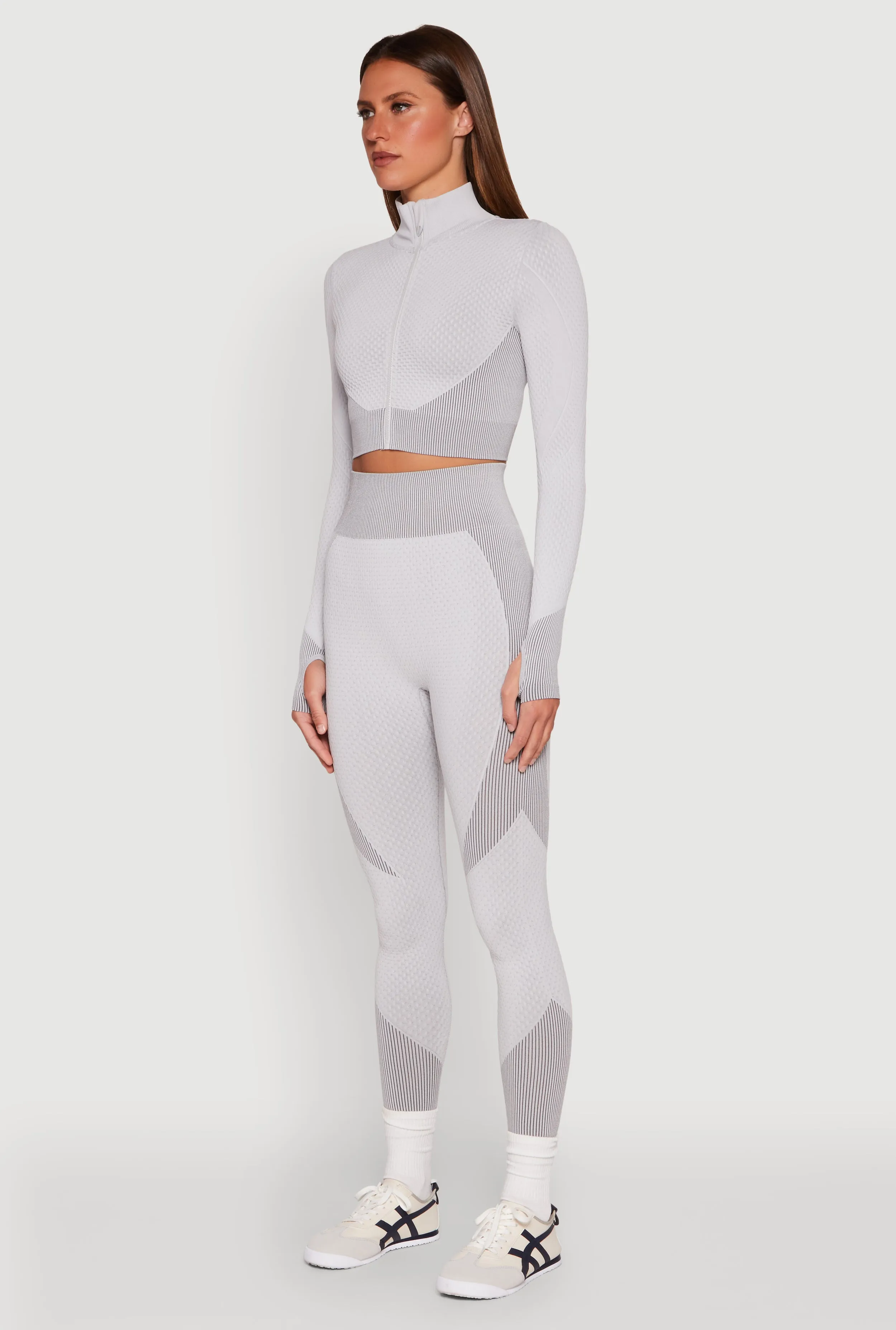 Striped Detail Two Tone Track Jacket sold by Rainbow product image thumbnail 5