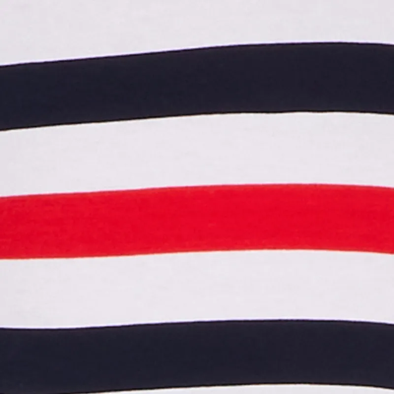 Plus Size Striped V Neck Tee sold by Rainbow product image thumbnail 4