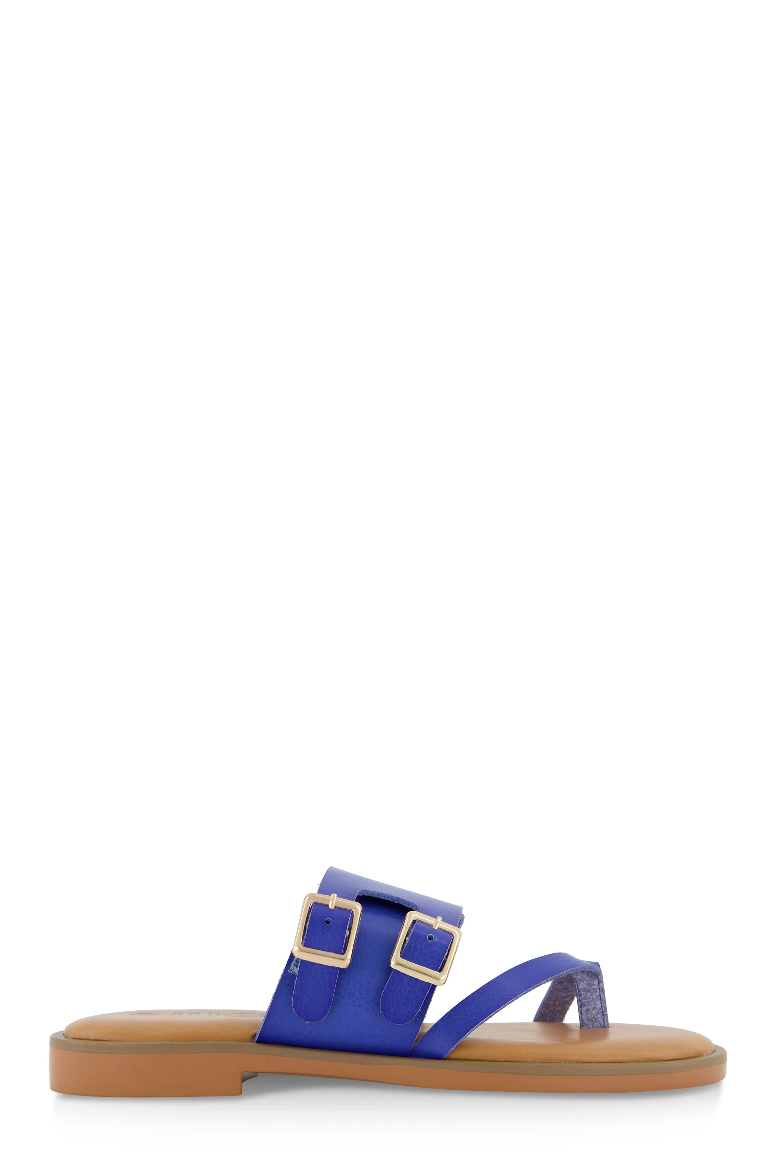 Double Buckle Toe Loop Slide Sandals sold by Rainbow product image thumbnail 2